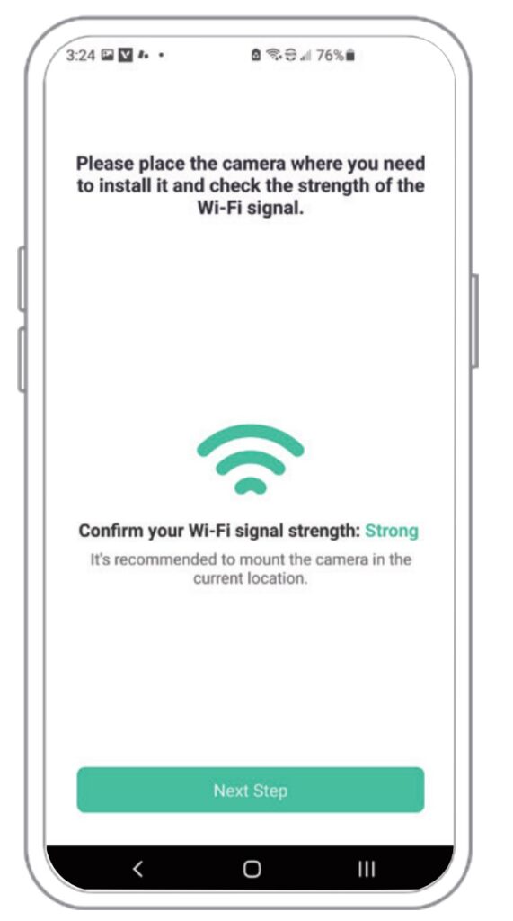 Connecting a VicoHome camera